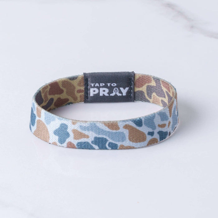 Sahara and Copper  | River Rock Camo | Tap To Pray® Wristband