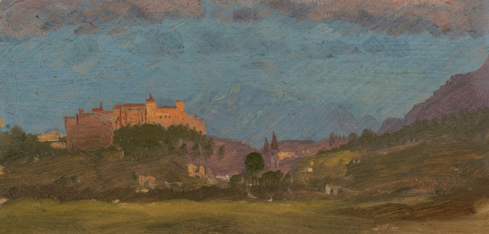 Salzburg, Austria from the East by Frederic Edwin Church, 1868