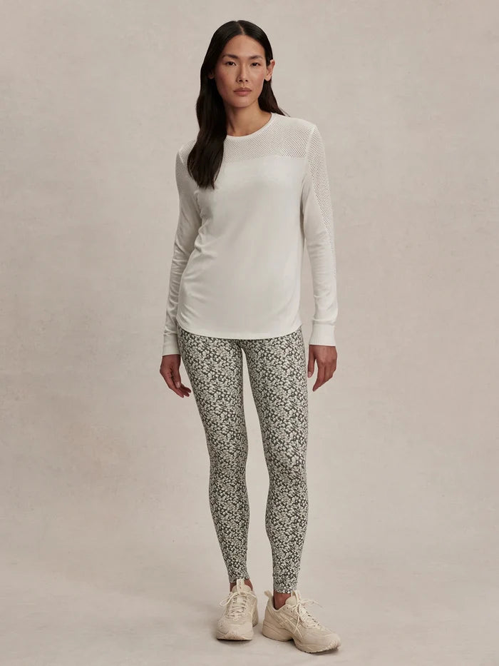 Samia Long Sleeve Tee-White