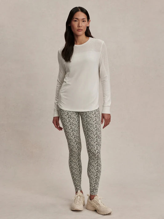 Samia Long Sleeve Tee-White