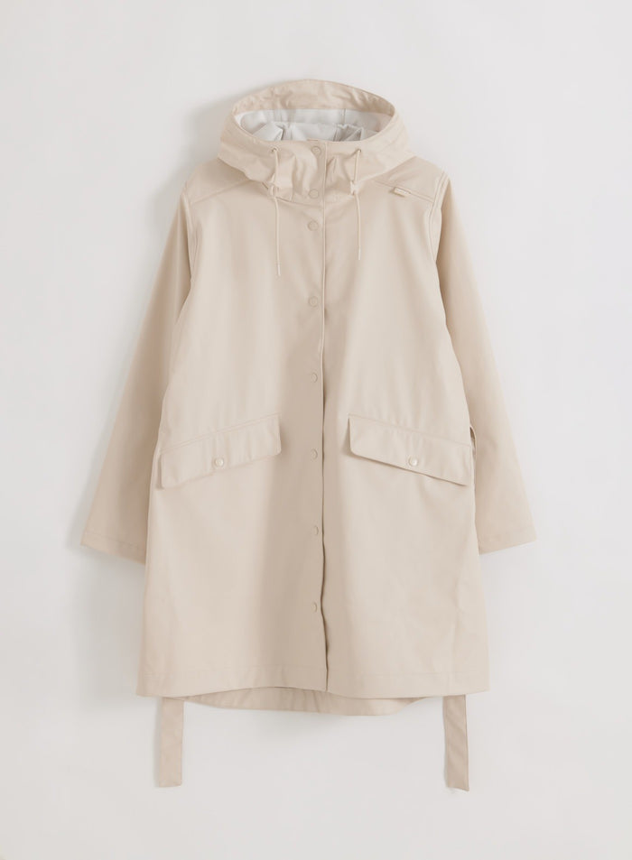 aim'n sand rain jacket flatlay