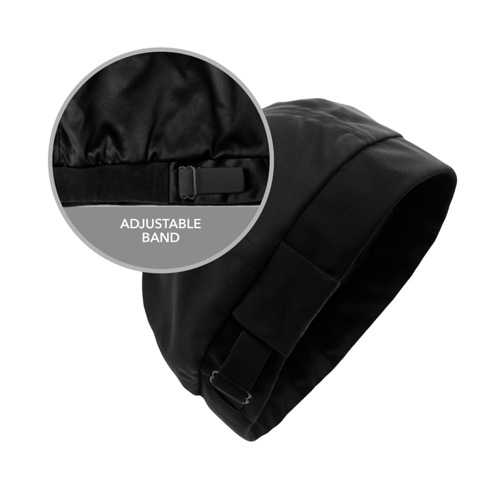 Satin-Lined Unisex, Adjustable Wave Cap