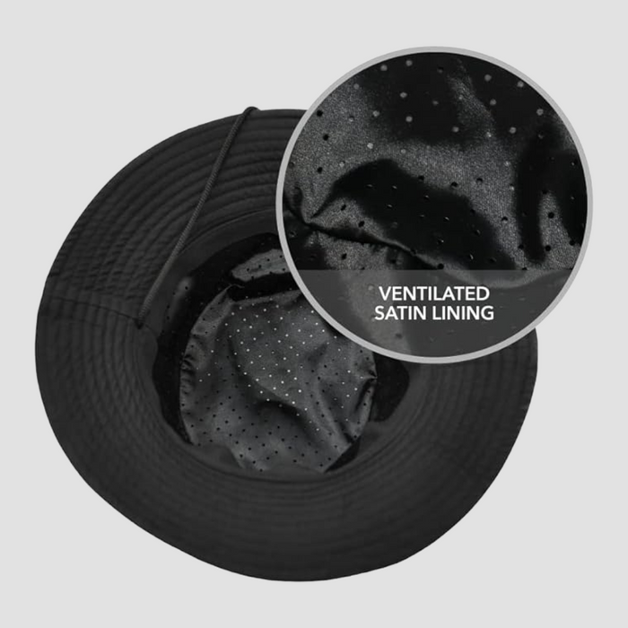 Satin-Lined, Waterproof Boonie Bucket Hat