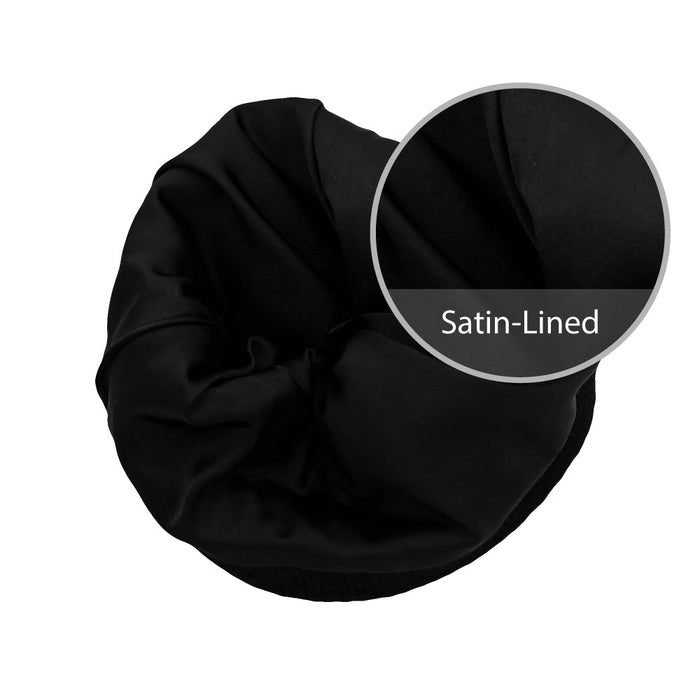 Satin-Lined Waterproof Cuffed Beanie: First Edition