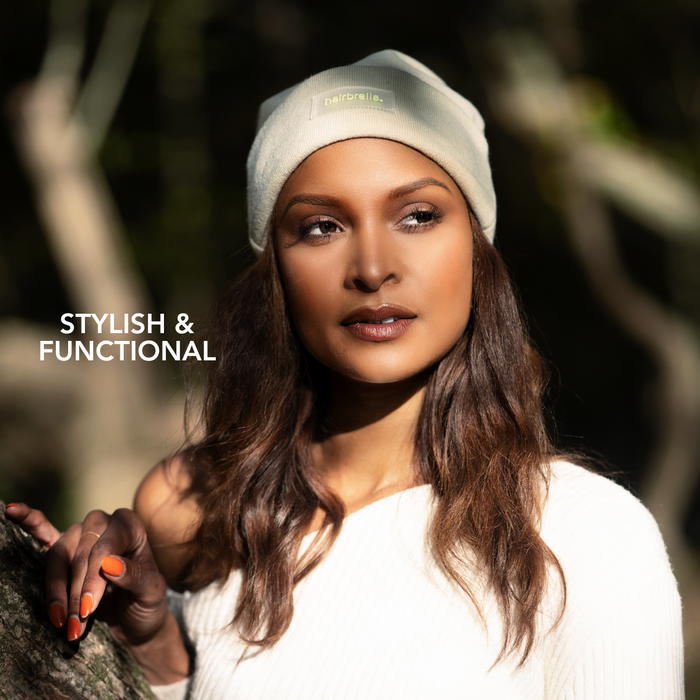 Satin-Lined Waterproof Cuffed Beanie: First Edition