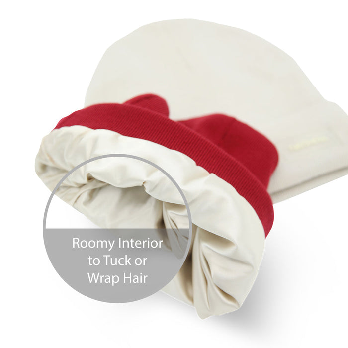 Satin-Lined Waterproof Cuffed Beanie: First Edition