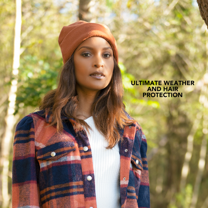 Satin-Lined, Waterproof, Cuffed Beanie
