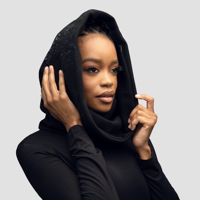 Satin Lined, Waterproof Infinity Rain Scarf