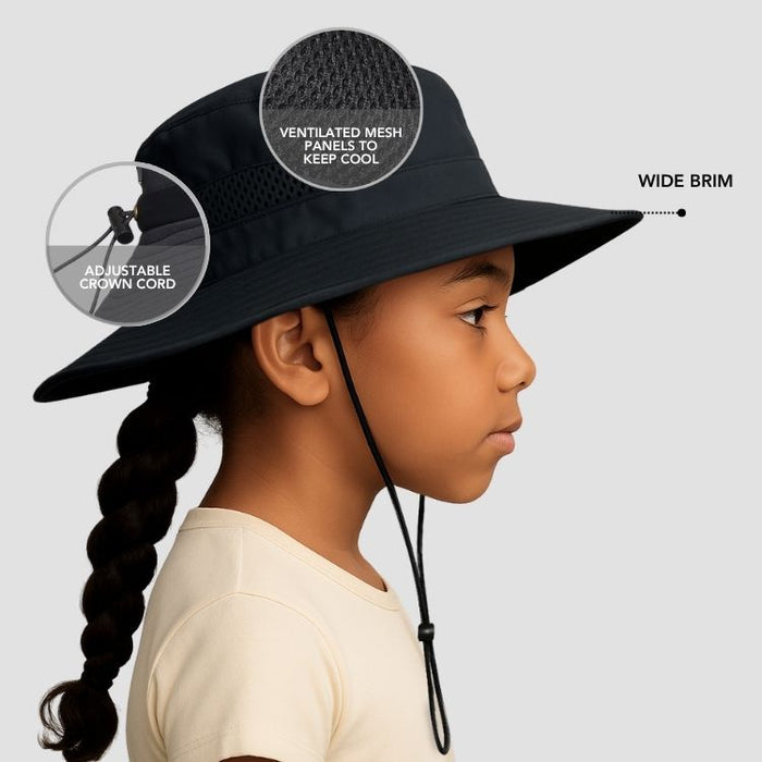 Satin-Lined, Waterproof Kid's Sun Hat