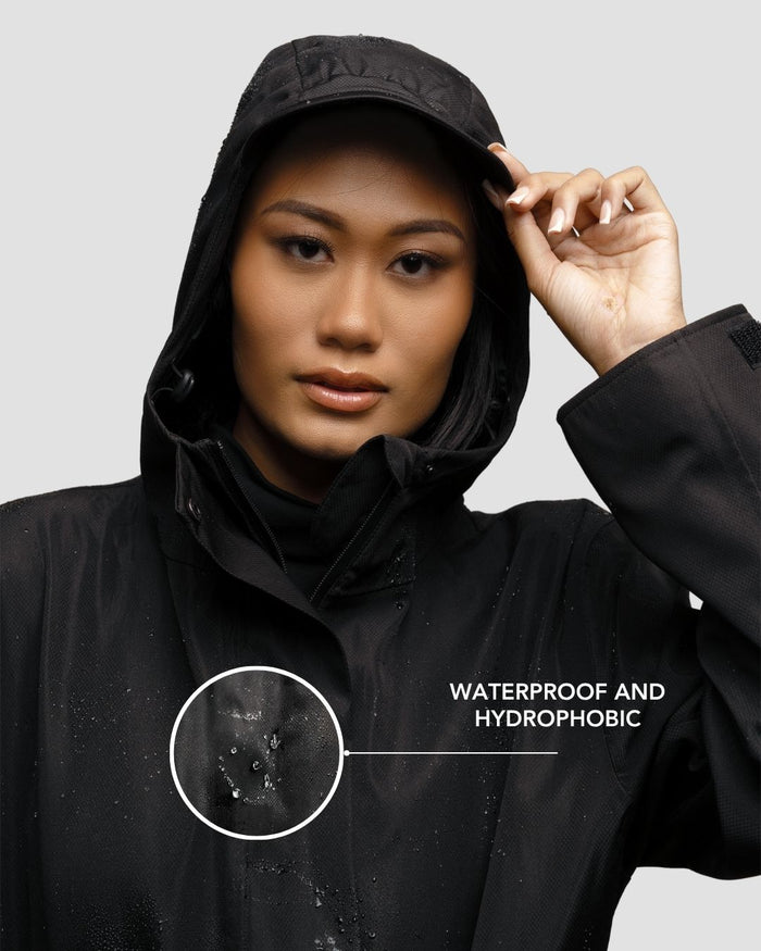 Satin-Lined, Waterproof Lite Rain Jacket Bundle