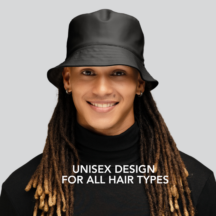 Satin-Lined, Waterproof Matte Bucket Hat - Bundle (2)