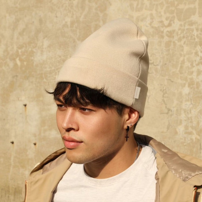 Satin-Lined, Waterproof, Men's Cuffed Beanie