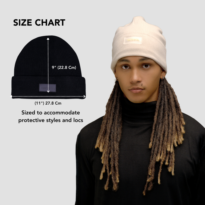 Satin-Lined, Waterproof, Men's Cuffed Beanie