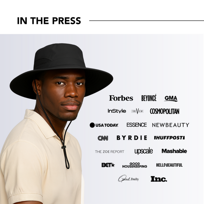 Satin-Lined, Waterproof Men's Sun Hat