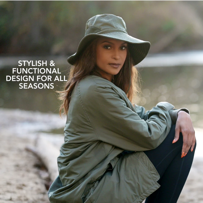 Satin-Lined, Waterproof Sun Hat