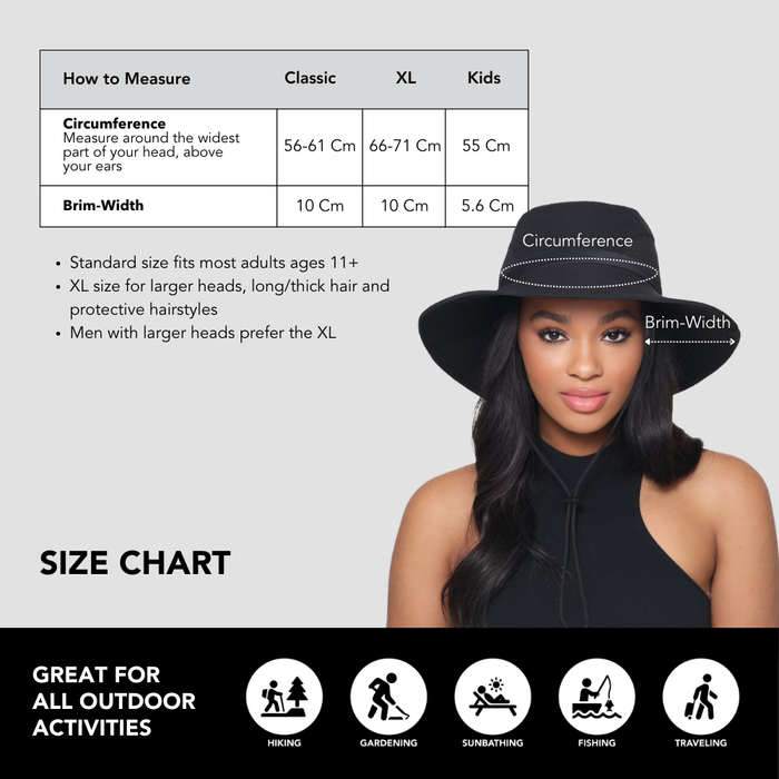 Satin-Lined, Waterproof Sun Hat