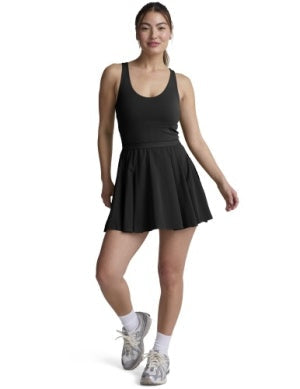 Score Pleated Dress