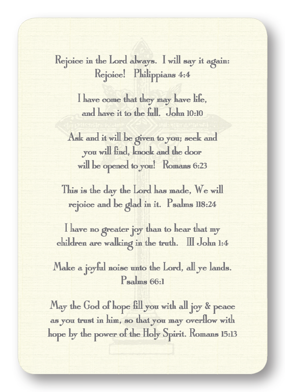 Scripture Cards (8 Pk)