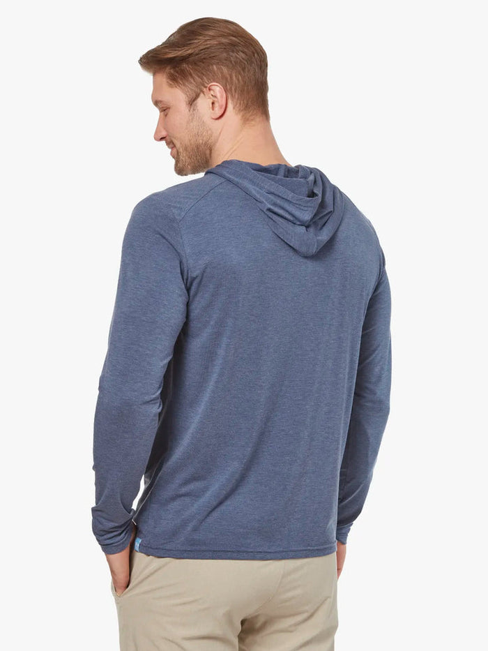 SeaBreeze Hoodie -  Heathered Navy