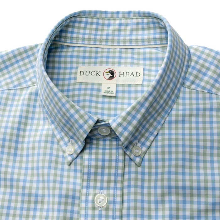 Shaw Performance Poplin Sport Shirt - Sage
