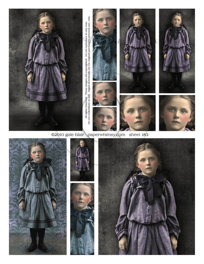 Sheet 183 PRINTED - paperwhimsy