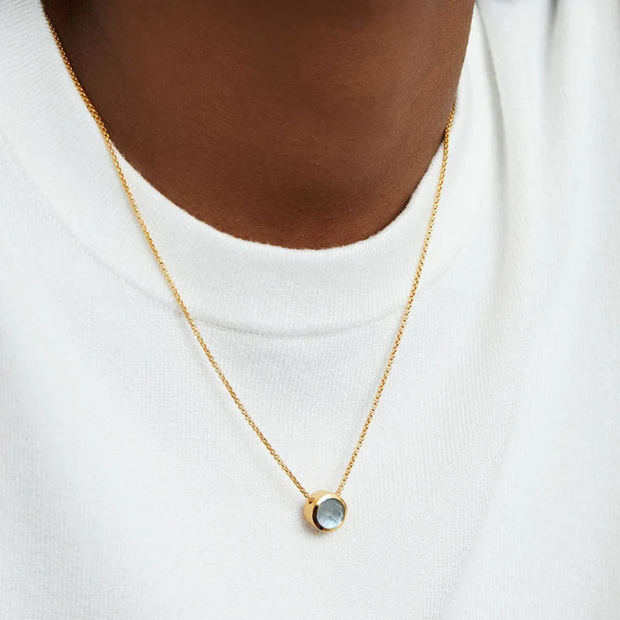 Signature Midi Pendant in Sky Blue-Dean Davidson