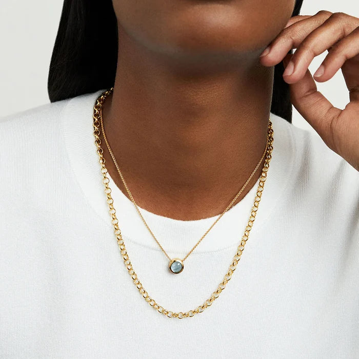Signature Midi Pendant in Sky Blue-Dean Davidson