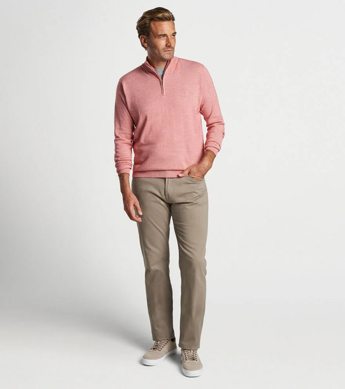 Signature Sateen Five Pocket Pant - GRAIN