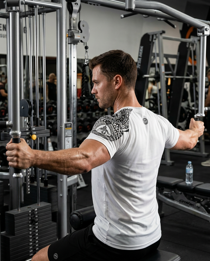 SIGOMOS GYM SHIRT ICE-WHITE