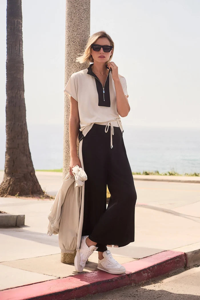 Silky Knit Colorblock Pant by Joseph Ribkoff