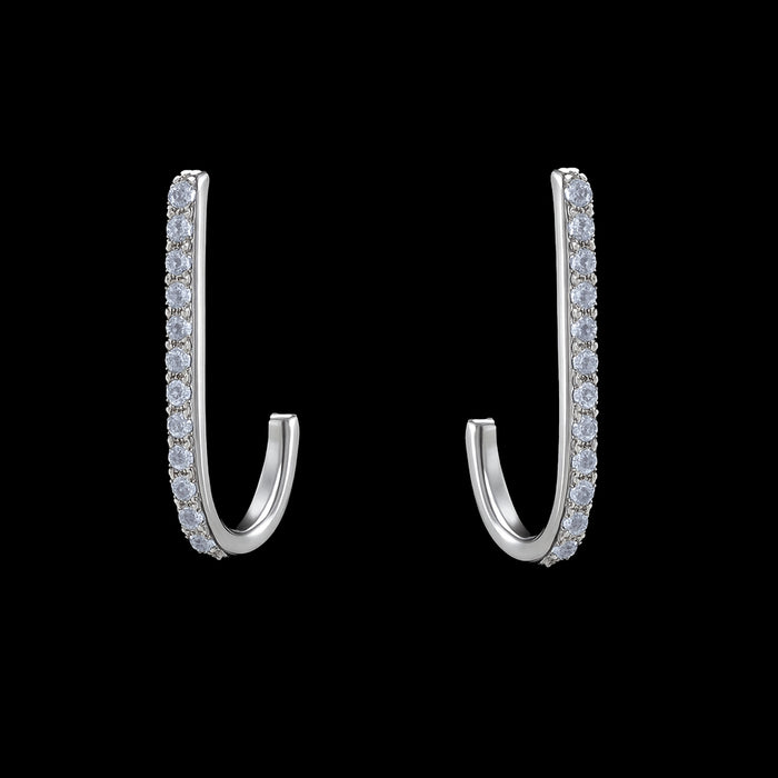Silver Cup Earrings