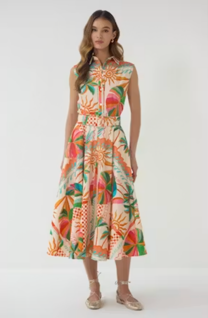 Silvey Skirt - Tropical Whimsy