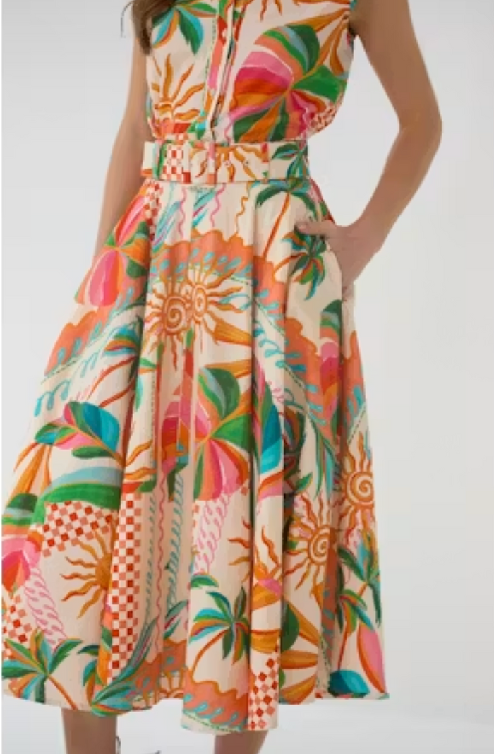 Silvey Skirt - Tropical Whimsy
