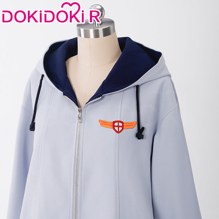 【Size S-2XL】DokiDoki-R Anime Cardcaptor Sakura Cosplay Sakura Kinomoto Ice Skating Dress Grey Coat