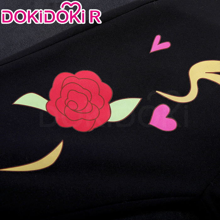 【Size S-2XL】DokiDoki-R Anime Cosplay White Red Heart Costume Valentine’s Day Suit