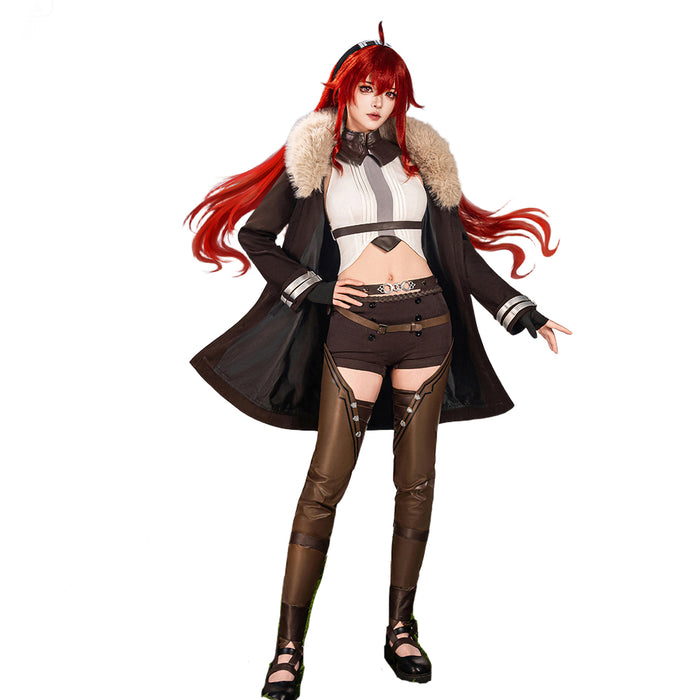 【Size S-2XL】DokiDoki-R Anime Mushoku Tensei Cosplay Eris Greyrat Costume