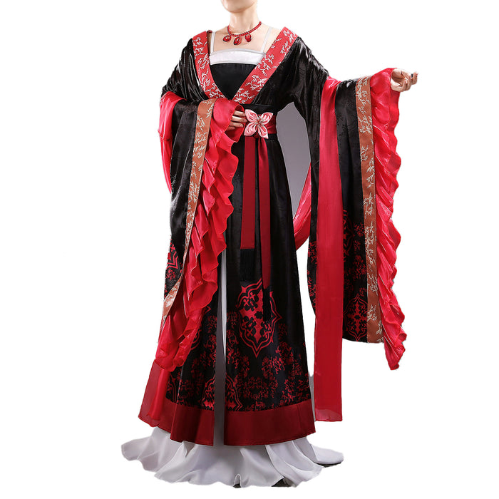 【Size S-2XL】DokiDoki-R Anime Though I Am an Inept Villainess Cosplay Shu Keigetsu Costume Zhu Huiyue Zhu Hui Yue