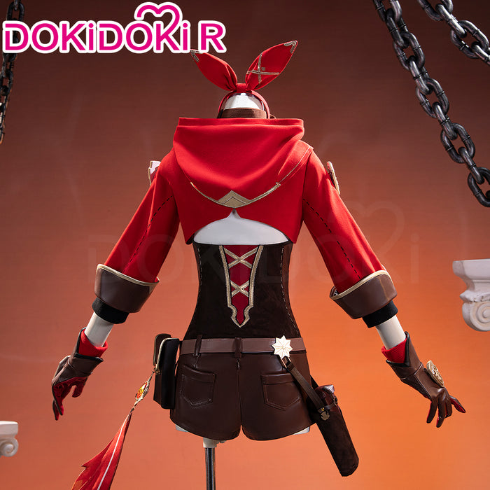 【Size S-2XL】DokiDoki-R Game Genshin Impact Cosplay Amber Costume