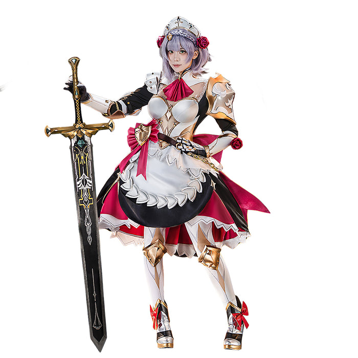 【Size S-2XL】DokiDoki-R Game Genshin Impact Cosplay Noelle Costume