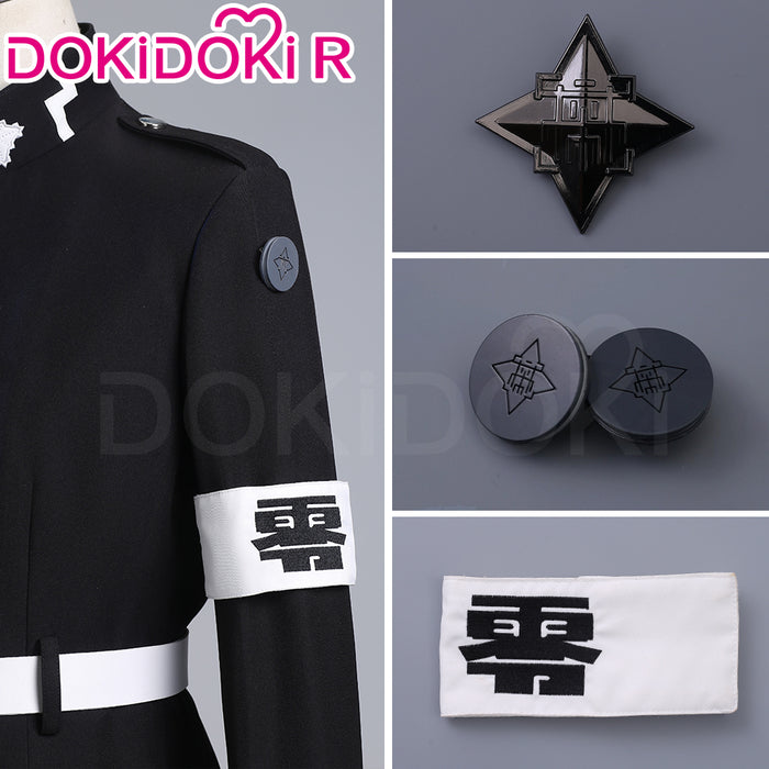 【Size S-2XL】DokiDoki-R Game The Hundred Line Last Defense Academy Cosplay Sumino Takumi Costume Uniform