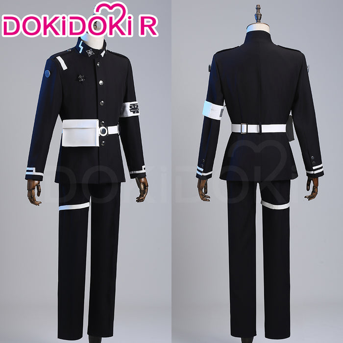 【Size S-2XL】DokiDoki-R Game The Hundred Line Last Defense Academy Cosplay Sumino Takumi Costume Uniform