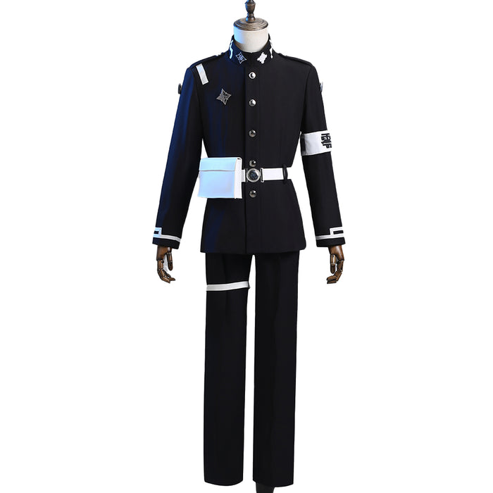 【Size S-2XL】DokiDoki-R Game The Hundred Line Last Defense Academy Cosplay Sumino Takumi Costume Uniform