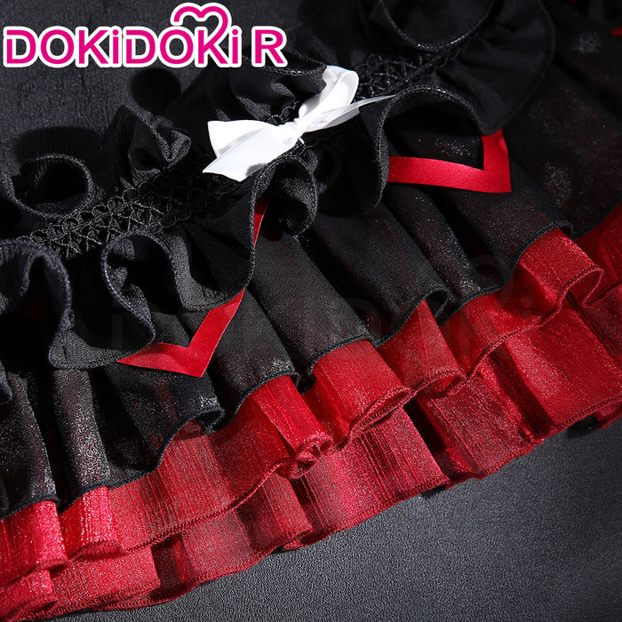【Size S-2XL】DokiDoki-R Game Wuthering Waves Cosplay Chisa Costume Fallen Wonderland