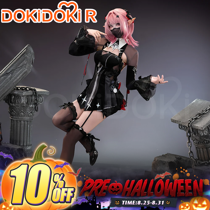 【Size S-2XL】DokiDoki-R Game Zenless Zone Zero Cosplay Remielle Dan Costume ZZZ Ramiel Halloween Moonlight Whispers