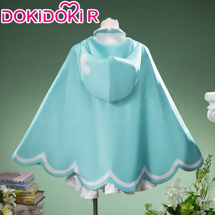 【Size S-3XL】DokiDoki-R Anime Cosplay Costume Green White Dress
