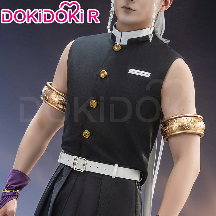 【Size S-3XL】DokiDoki-R Anime Cosplay Costume Men Black Hearwear Halloween