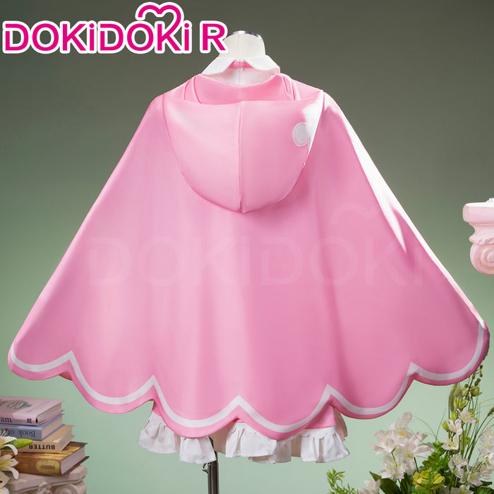 【Size S-3XL】DokiDoki-R Anime Cosplay Costume Pink White Dress