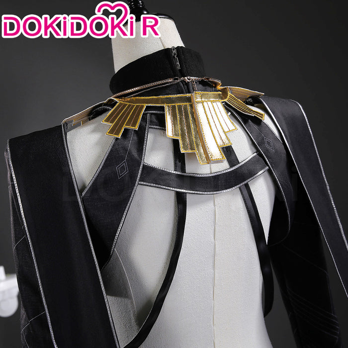 【Size S-3XL】DokiDoki-R Game Clair Obscur: Expedition 33 Cosplay Maelle / Sciel / Lune Costume Black Dress