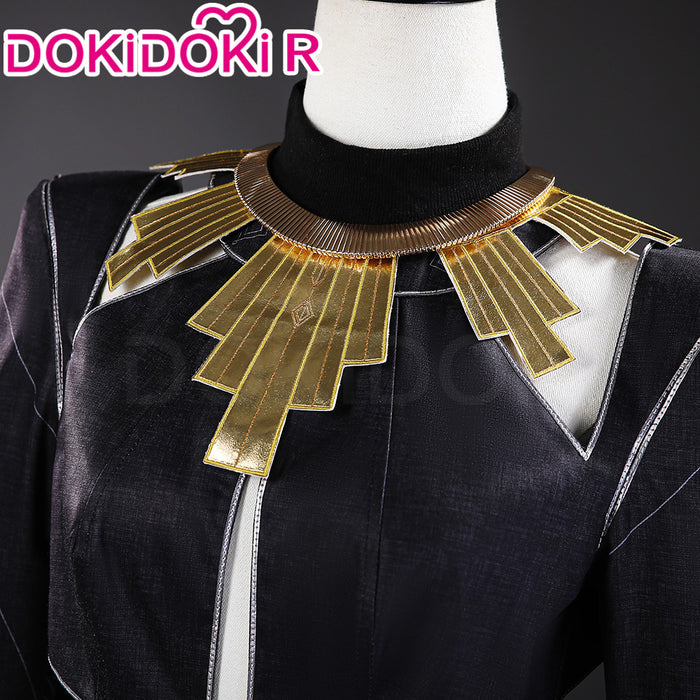 【Size S-3XL】DokiDoki-R Game Clair Obscur: Expedition 33 Cosplay Maelle / Sciel / Lune Costume Black Dress