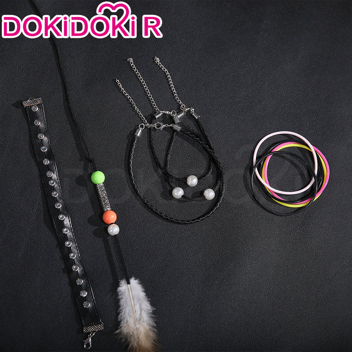 【Size S-3XL】DokiDoki-R Game Cosplay Costume Brown Cowgirl Outfit